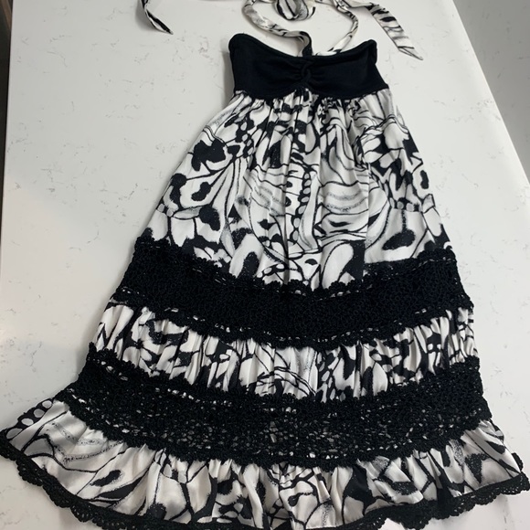 Bebe Black & White Dress - XS - Picture 6 of 13